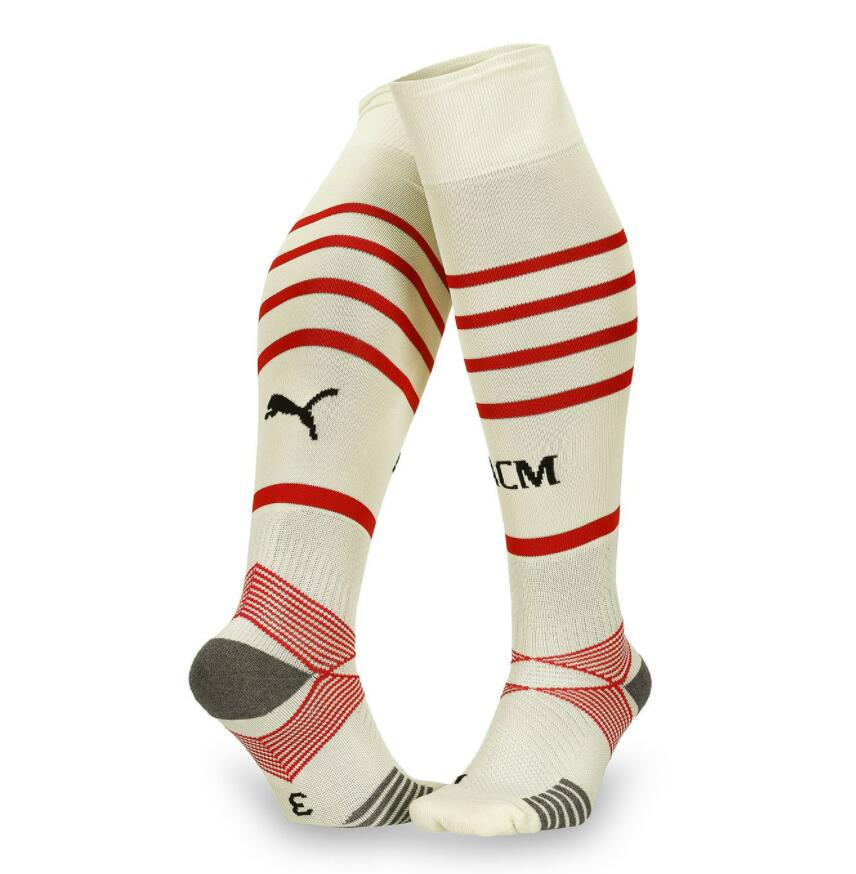 2021/22 AC Milan Away Soccer Socks